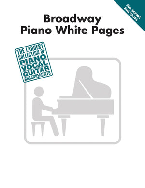 Broadway Piano White Pages,Used