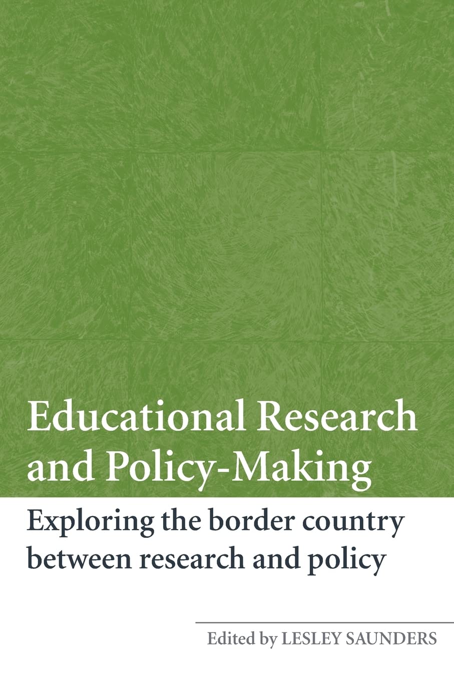 Educational Research And Policymaking,New