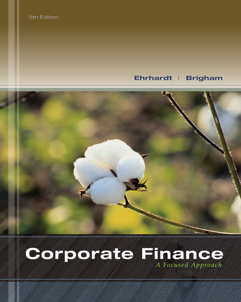 Corporate Finance: A Focused Approach (with Thomson ONE  Business School Edition 6Month Printed Access Card) (Finance Titles i,Used