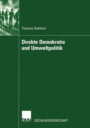 Direkte Demokratie und Umweltpolitik (German Edition),Used