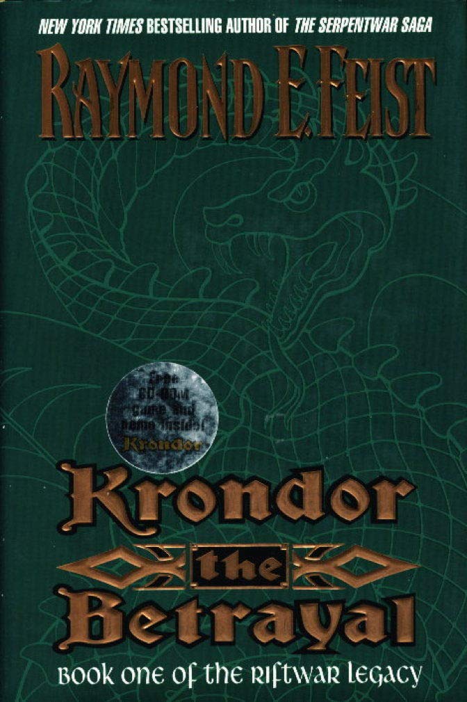 Krondor The Betrayal (The Rift War Legacy)-new