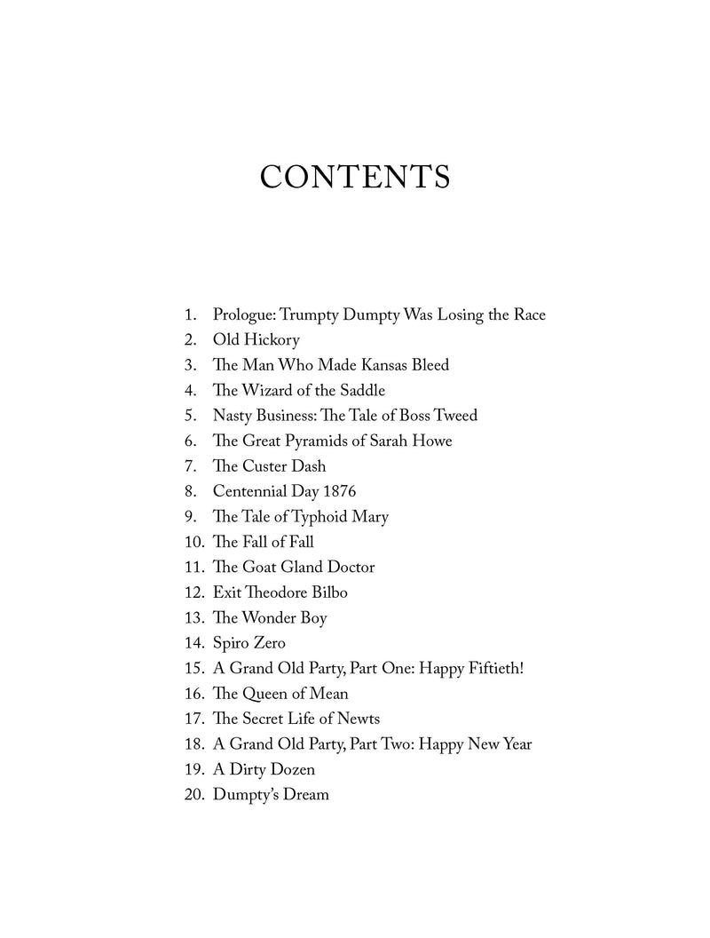 A Confederacy of Dumptys: Portraits of American Scoundrels in Verse (Dumpty, 3),New