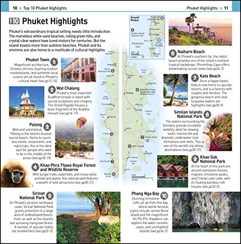 DK Eyewitness Top 10 Phuket (Pocket Travel Guide),Used