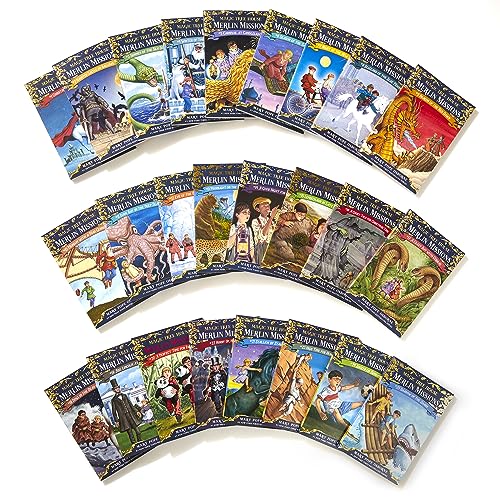 Magic Tree House Merlin Missions Books 125 Boxed Set,Used