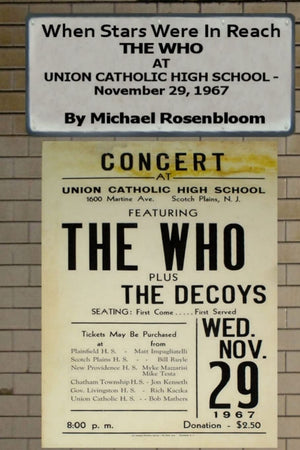 When Stars Were In Reach: The Who At Union Catholic High School  November 29, 1967 (Black And White Version),Used