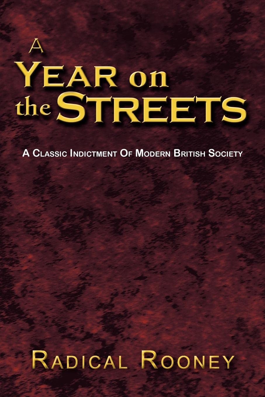 A Year on the Streets: A Classic Indictment of Modern British Society,Used