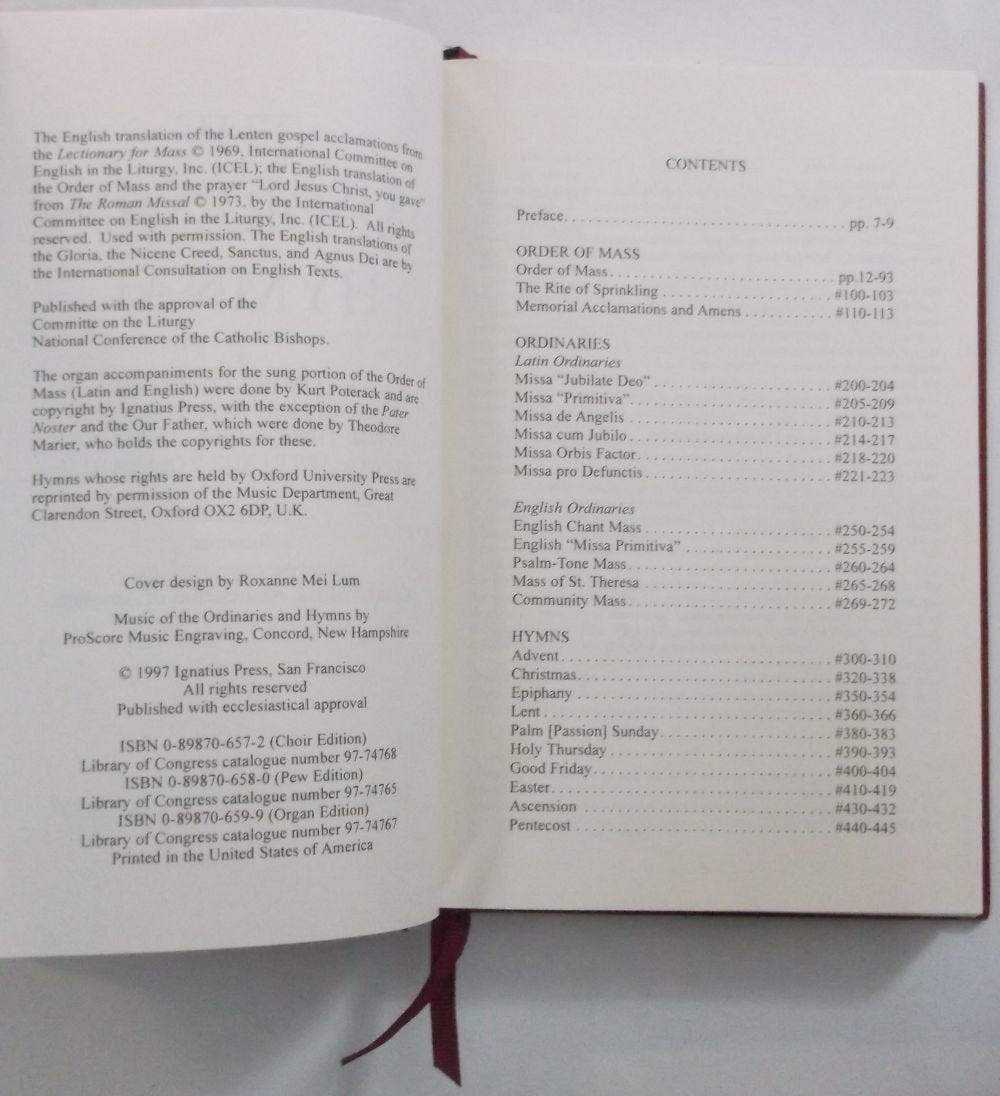 Adoremus Hymnal: Pew Edition,Used