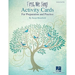 First, We Sing! Activity Cards: For Preparation and Practice,Used