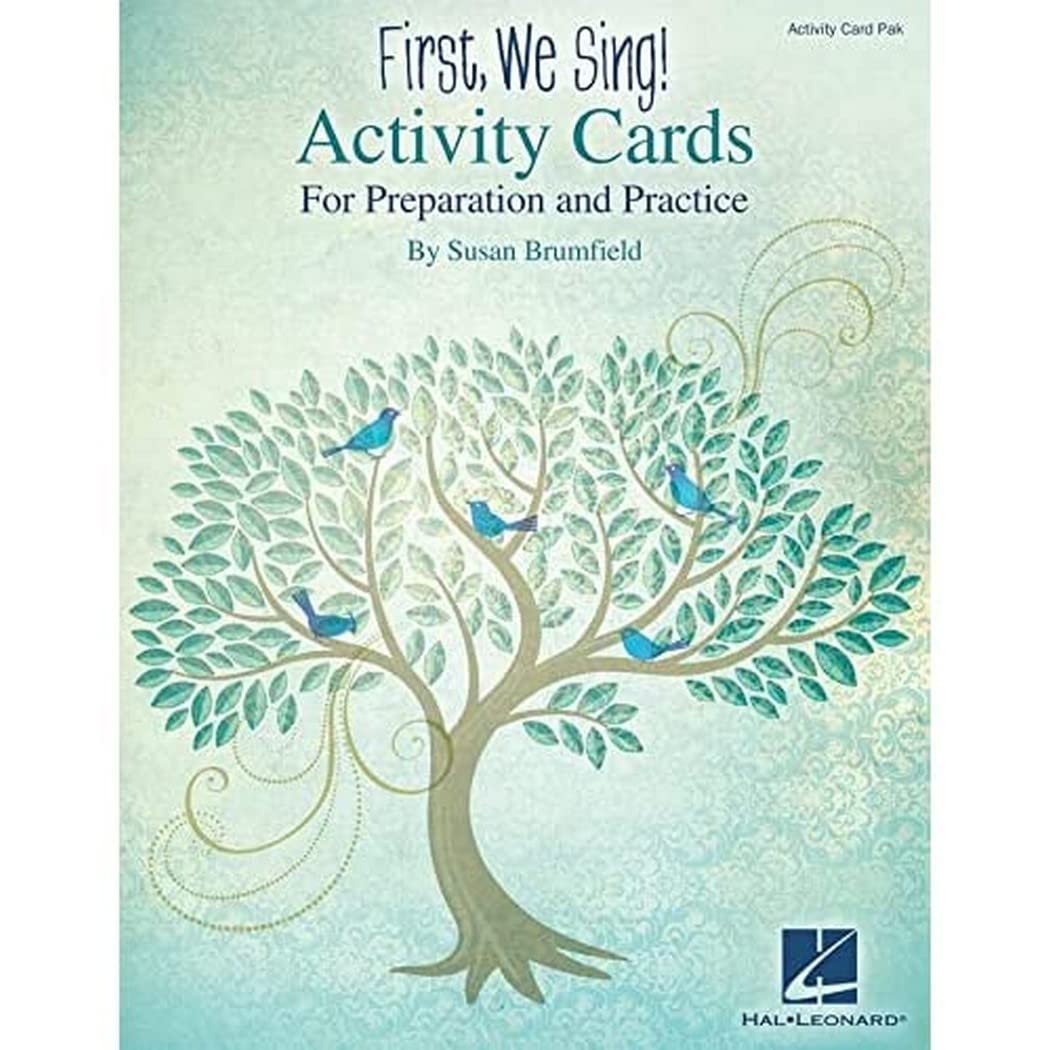 First, We Sing! Activity Cards: For Preparation And Practice
