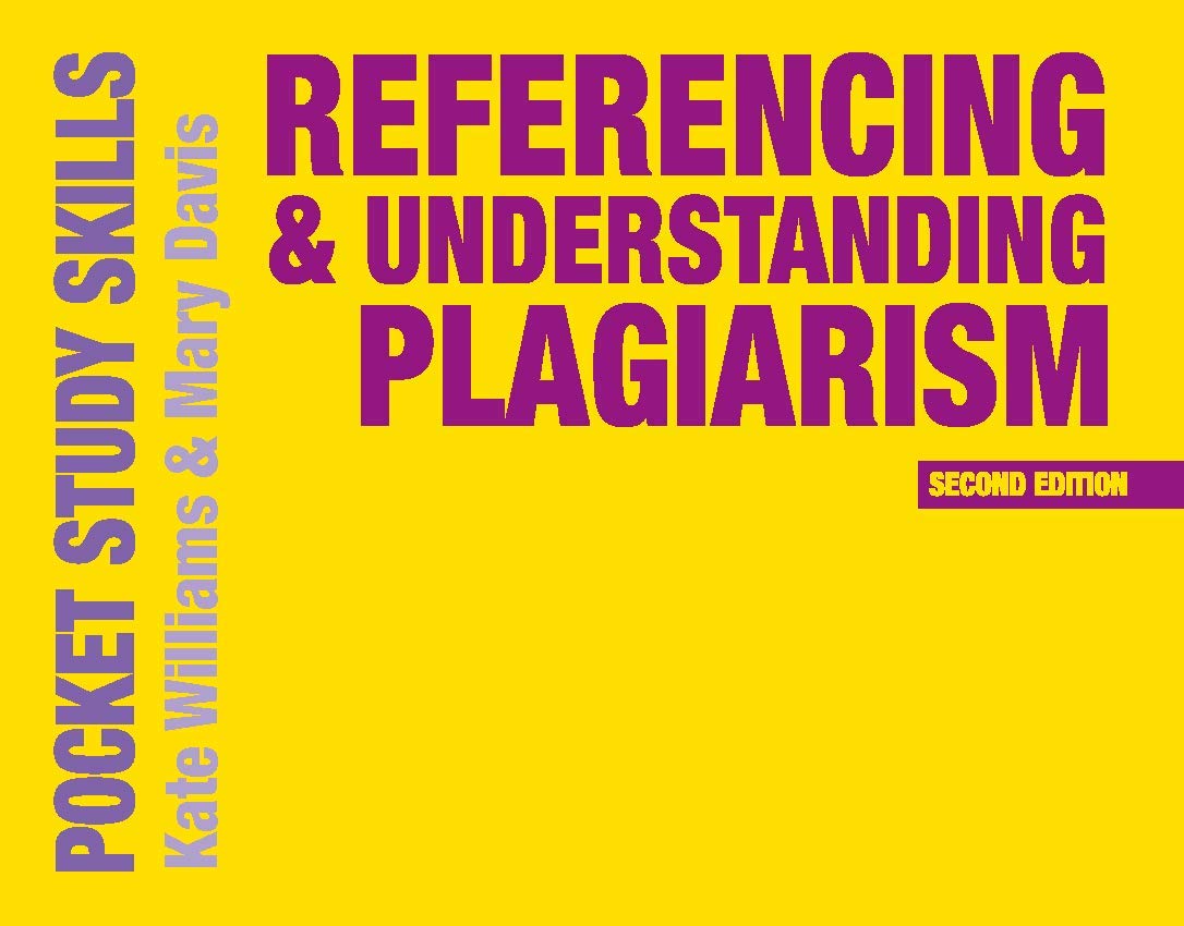 Referencing and Understanding Plagiarism (Pocket Study Skills, 24),Used