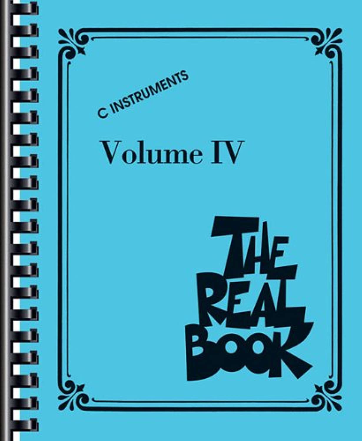 The Real Book  Volume IV  C Edition  400 Jazz Standards for Piano, Guitar, and C Instruments  Hal Leonard Fake Book with Lead ,New