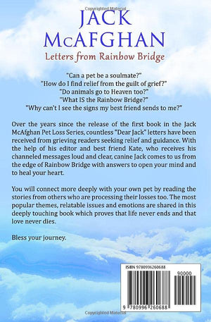 Jack McAfghan: Letters From Rainbow Bridge: Answers to Your Questions about Pet Loss and the Afterlife,Used