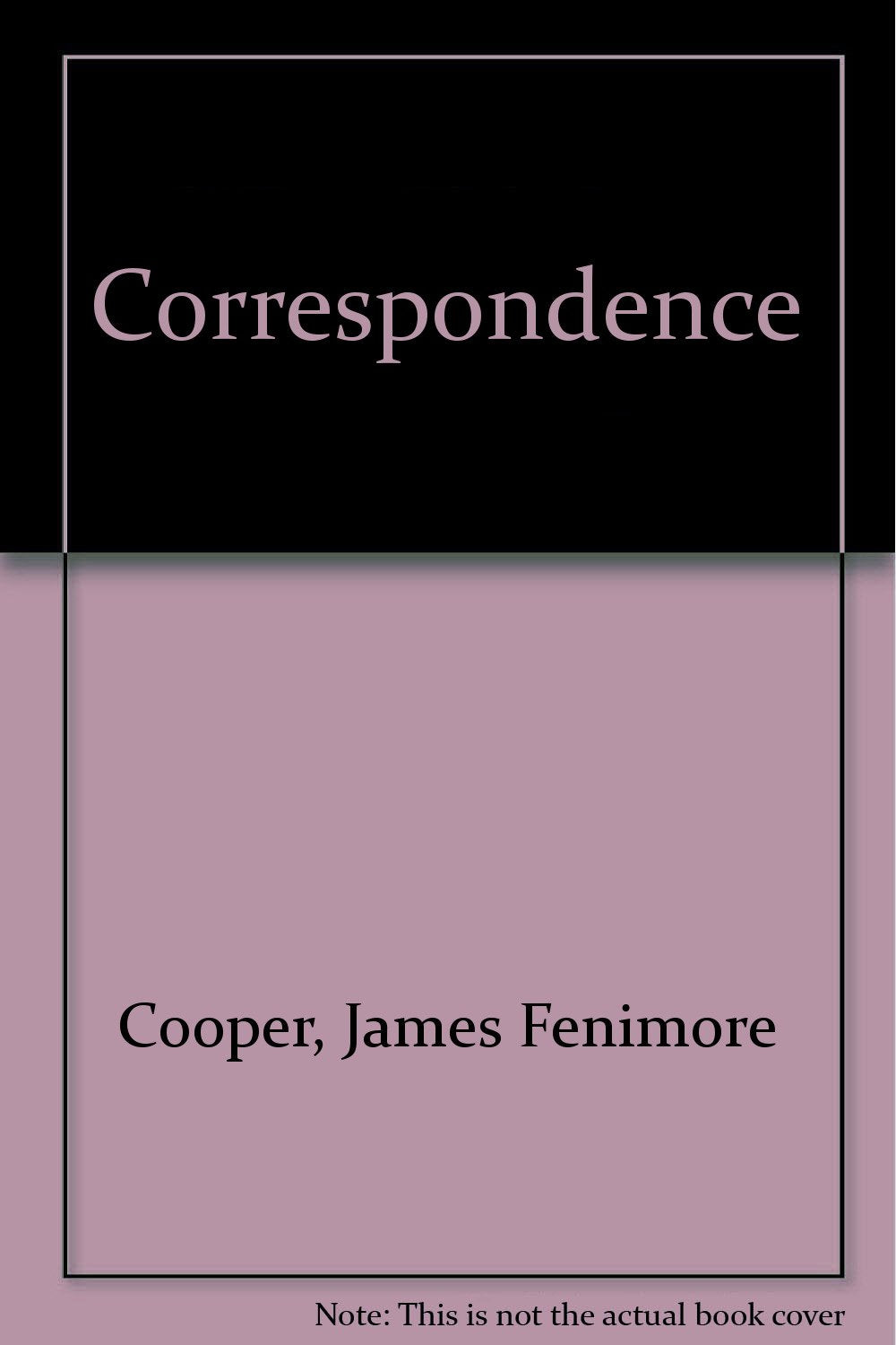 Correspondence of James Fenimore Cooper,Used