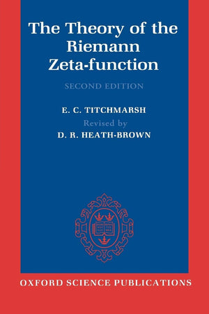 The Theory of the Riemann ZetaFunction (Oxford Science Publications),Used