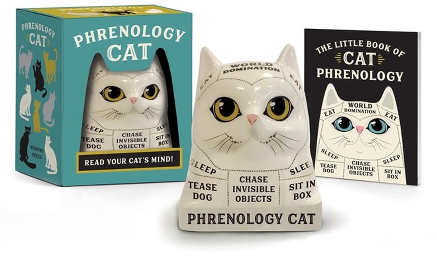 Phrenology Cat: Read Your Cat's Mind! (RP Minis),New