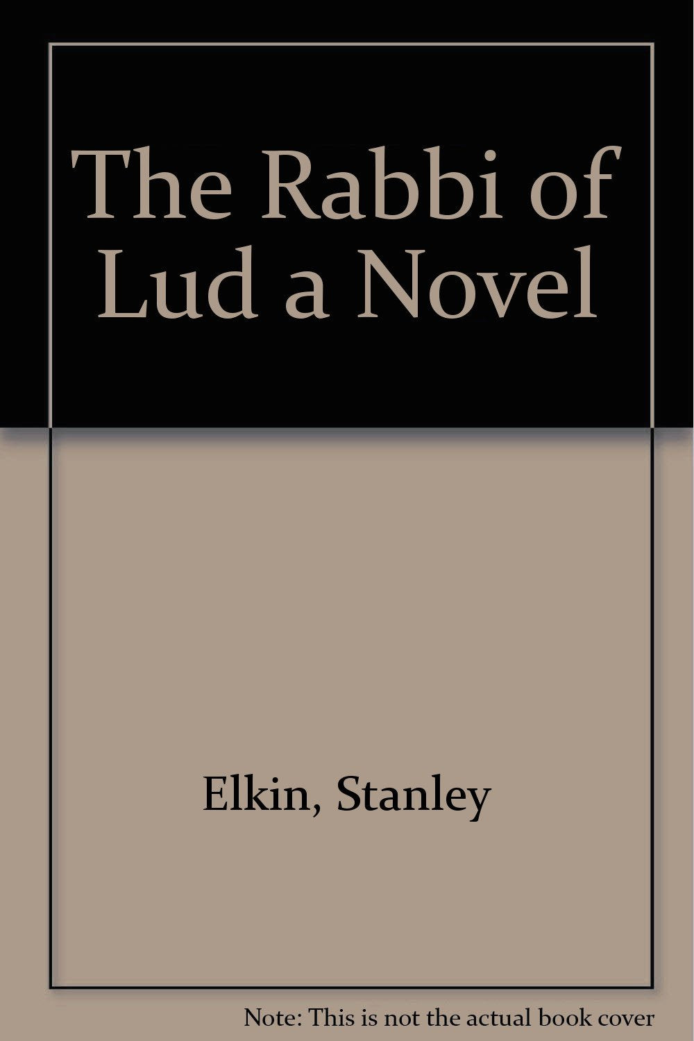 The Rabbi of Lud a Novel,Used