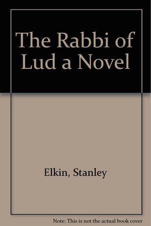 The Rabbi of Lud a Novel,Used