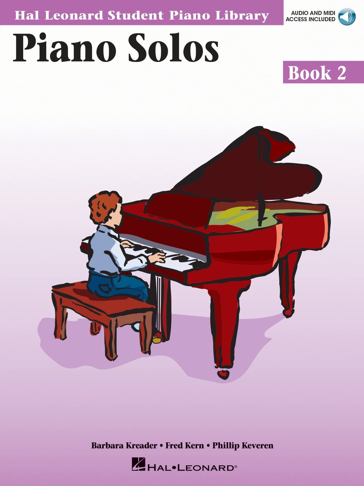 Piano Solos Book 2  Book With Online Audio (Hal Leonard Student Piano Library (Songbooks)),Used