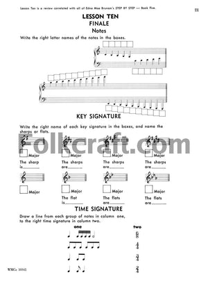 Write It Right  Book 5: Written Lessons Designed to Correlate Exactly with Edna Mae Burnam's Step by Step/Later Elementary,Used