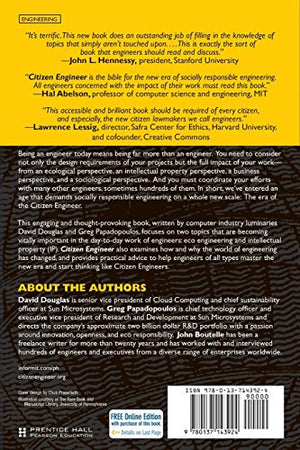 Citizen Engineer: A Handbook for Socially Responsible Engineering,Used