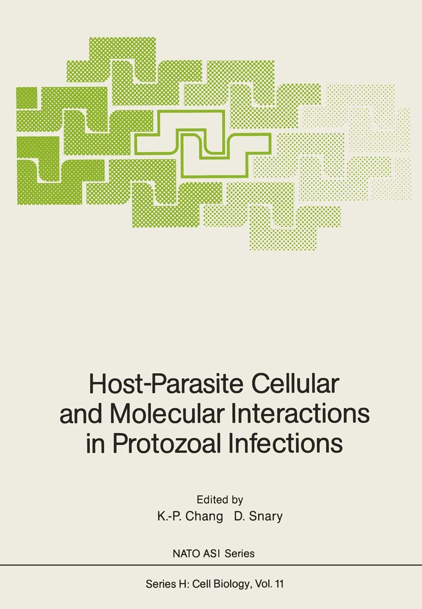 HostParasite Cellular and Molecular Interactions in Protozoal Infections (Nato ASI Subseries H:, 11),Used