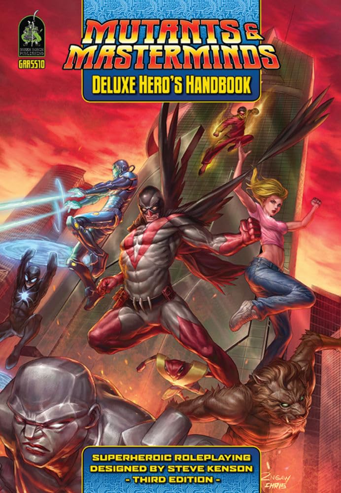 Mutants & Masterminds Deluxe Hero's Handbook,Used