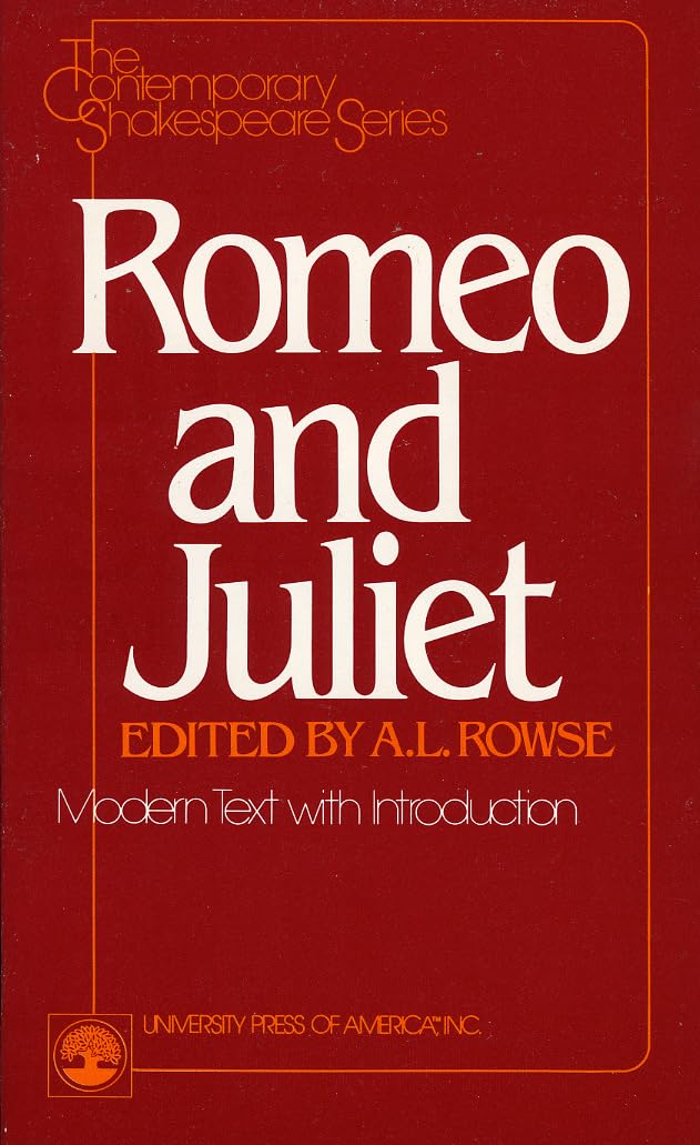 Romeo and Juliet (Contemporary Shakespeare) (The Contemporary Shakespeare Series) (Volume 6),Used