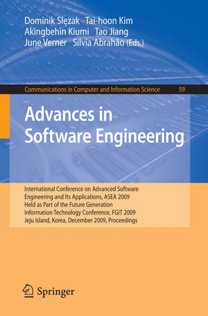 Advances in Software Engineering: International Conference on Advanced Software Engineering and Its Applications, ASEA 2009 Held,Used