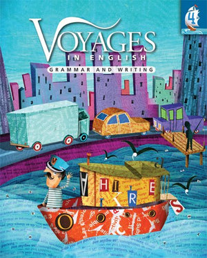 Voyages In English Grade 4 Student Edition: Grammar And Writing (Volume 4) (Voyages In English 2011),Used