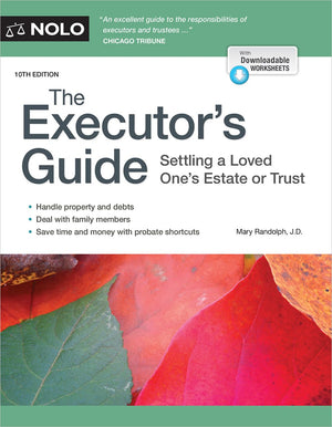 Executor'S Guide, The: Settling A Loved One'S Estate Or Trust,Used