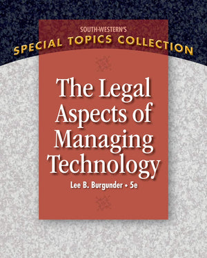 Legal Aspects of Managing Technology,New