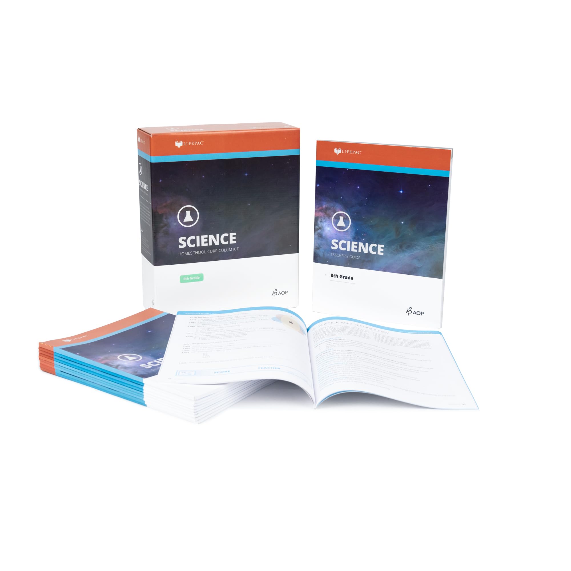 Lifepac Science 8th Grade,Used