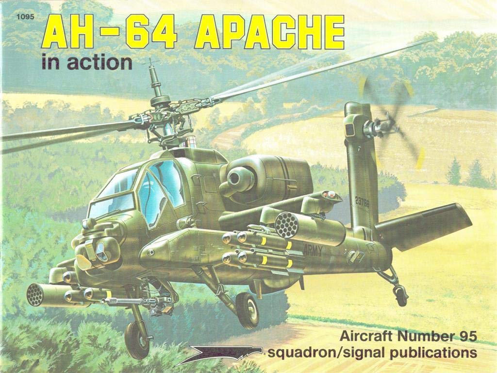 AH64 Apache in action  Aircraft No. 95,Used