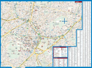 Laminated Athens Map by Borch (English Edition),Used