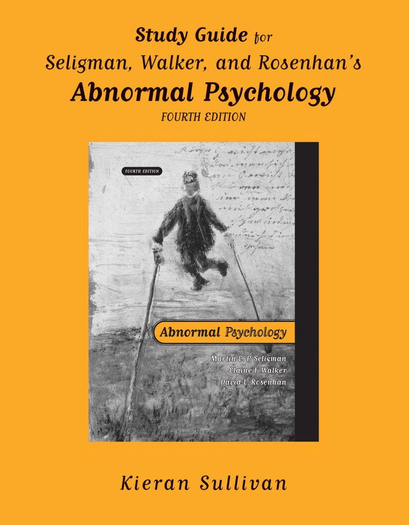 Study Guide: for Abnormal Psychology, Fourth Edition,Used