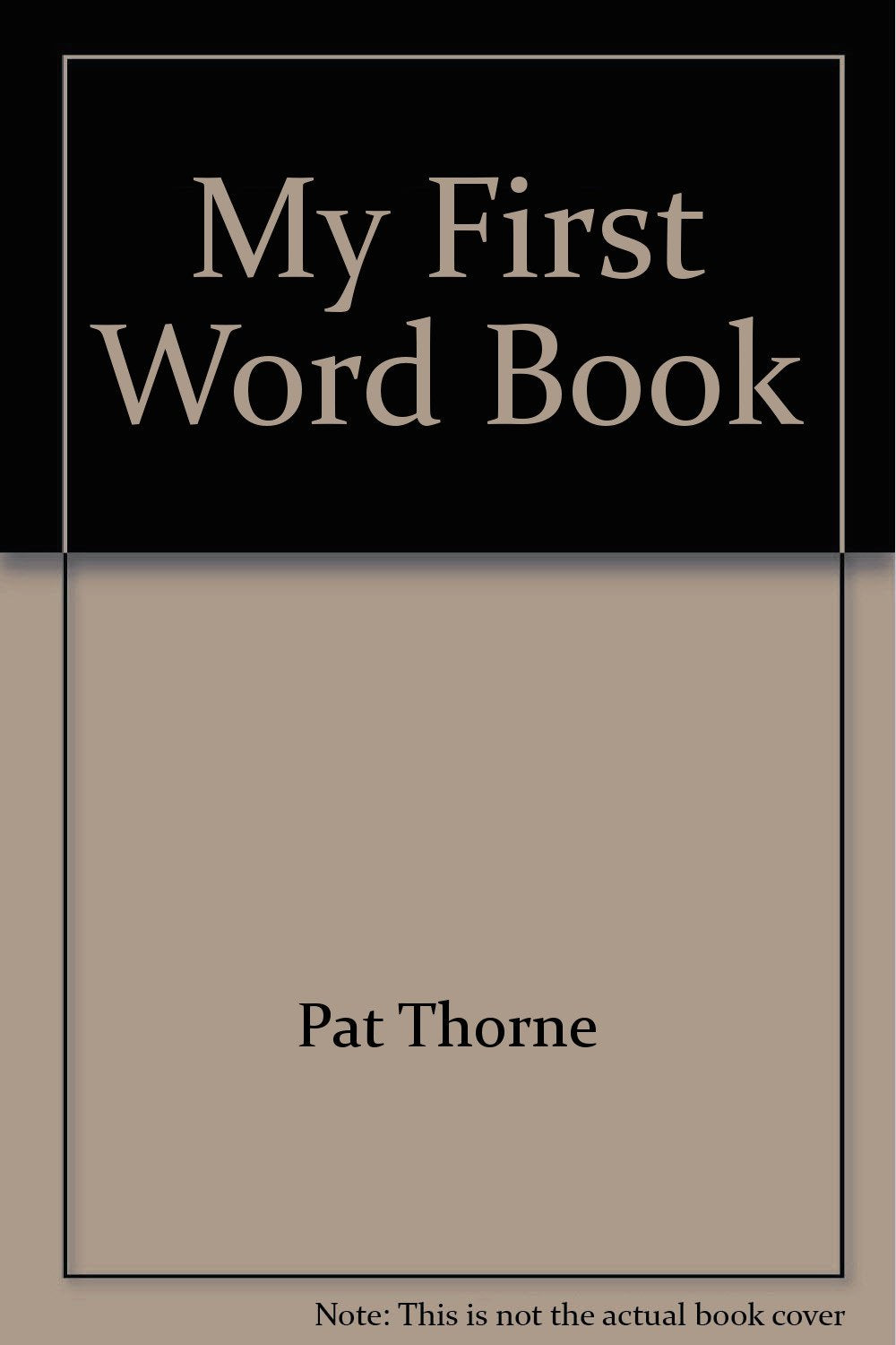 My First Word Book,Used