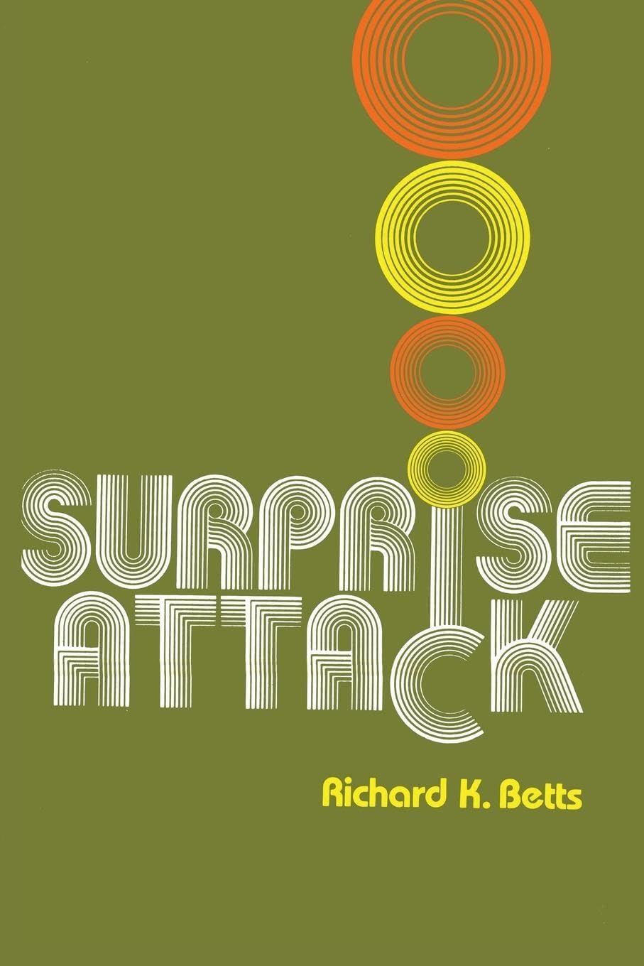 Surprise Attack: Lessons For Defense Planning,New