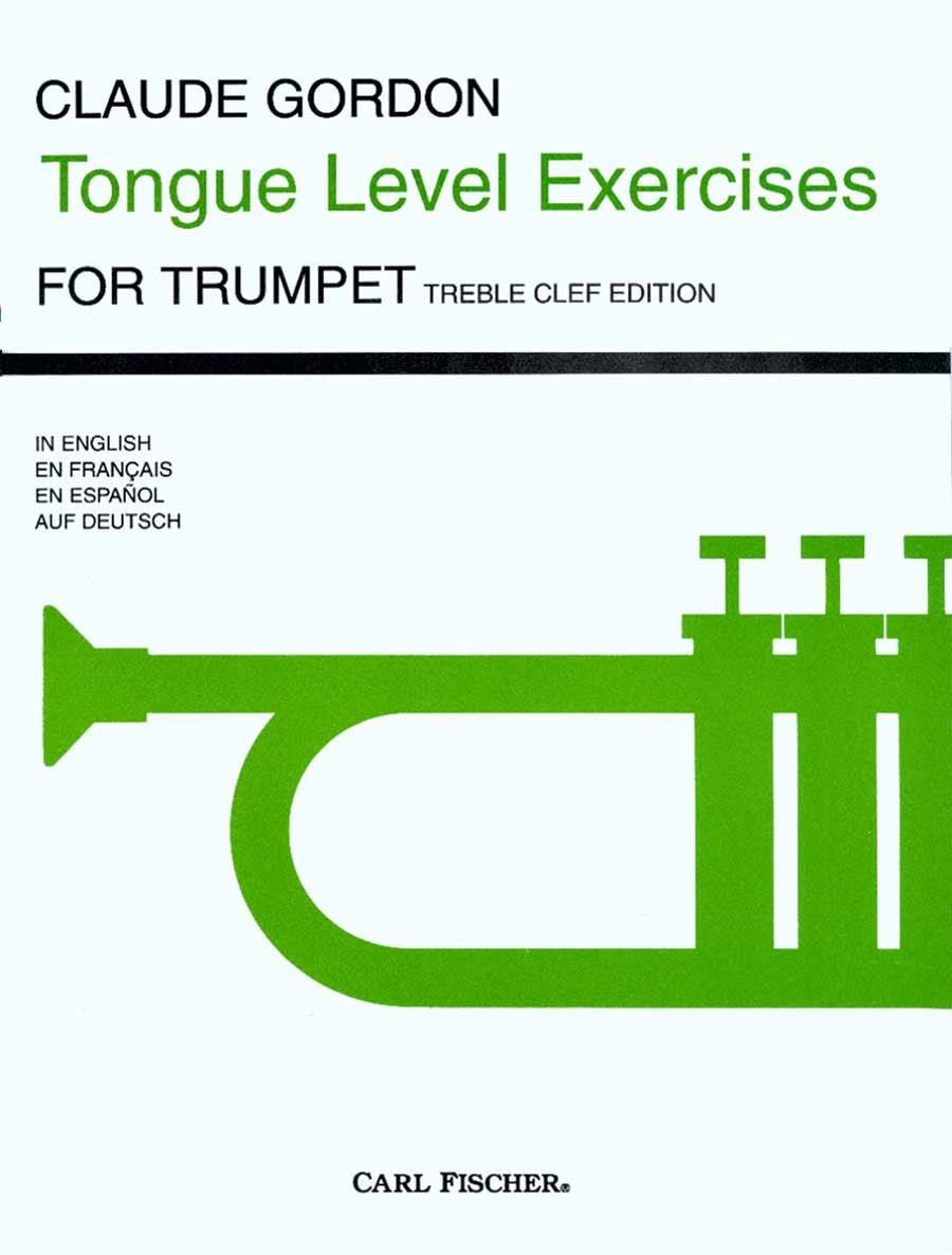 O5089  Tongue Level Exercises  Trumpet (German Edition),Used