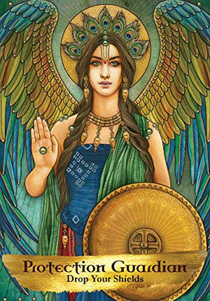 Angels and Ancestors Oracle Cards: A 55Card Deck and Guidebook,Used