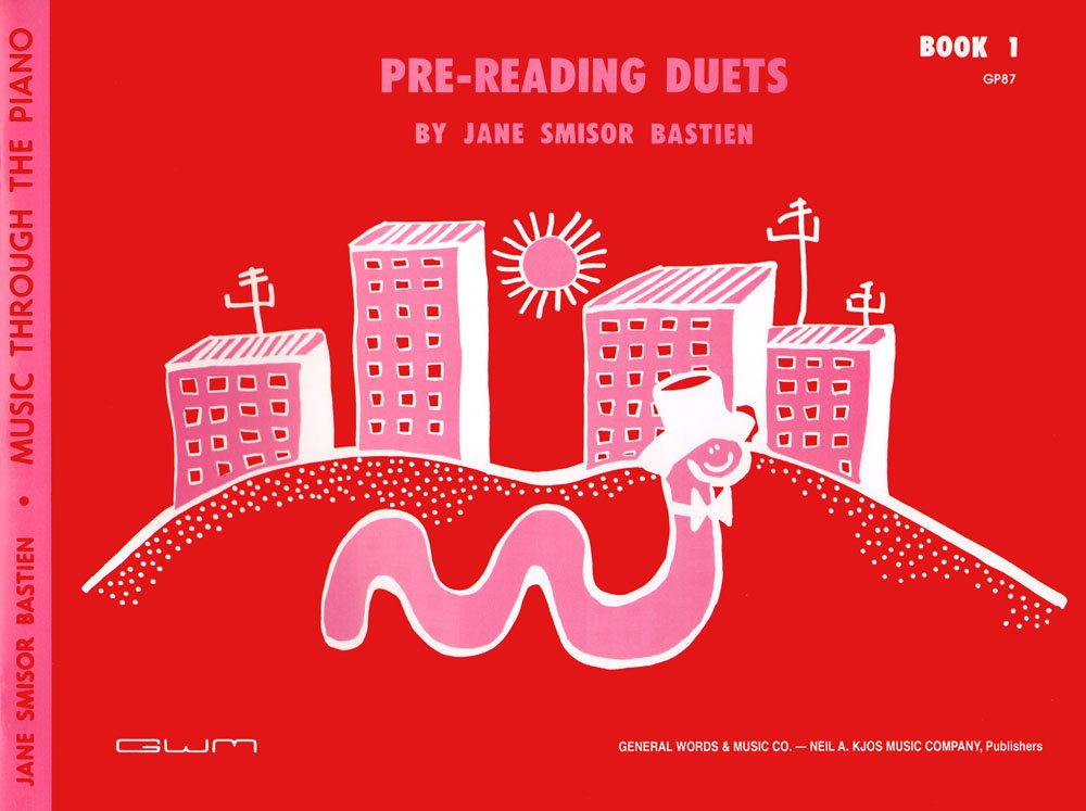 GP87  Bastien PreReading Duets Book 1,Used