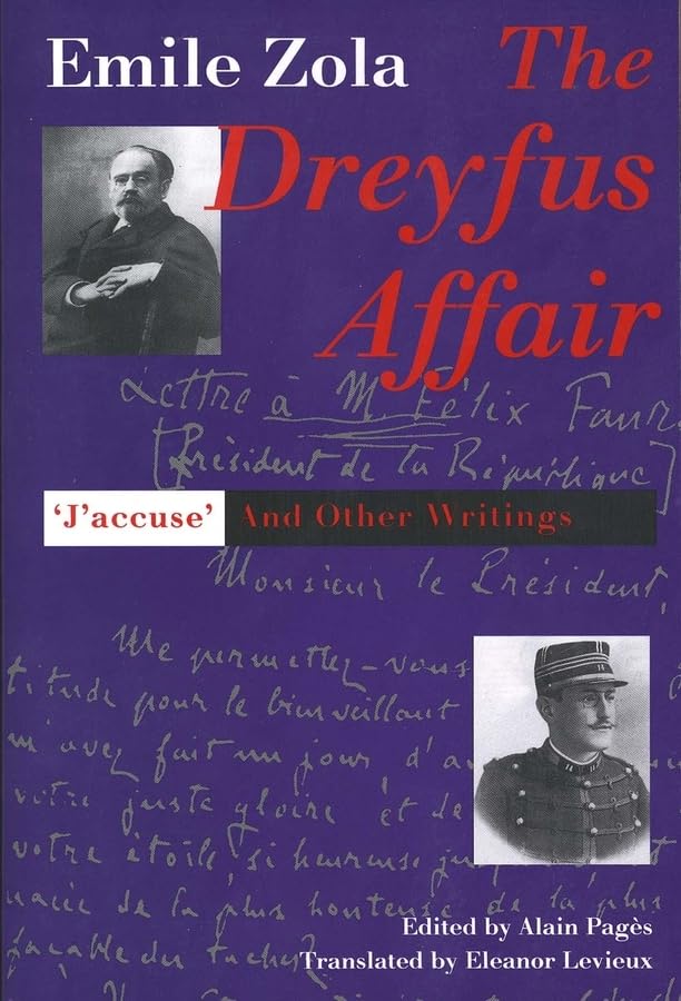 The Dreyfus Affair: 'JAccuse' and Other Writings,Used