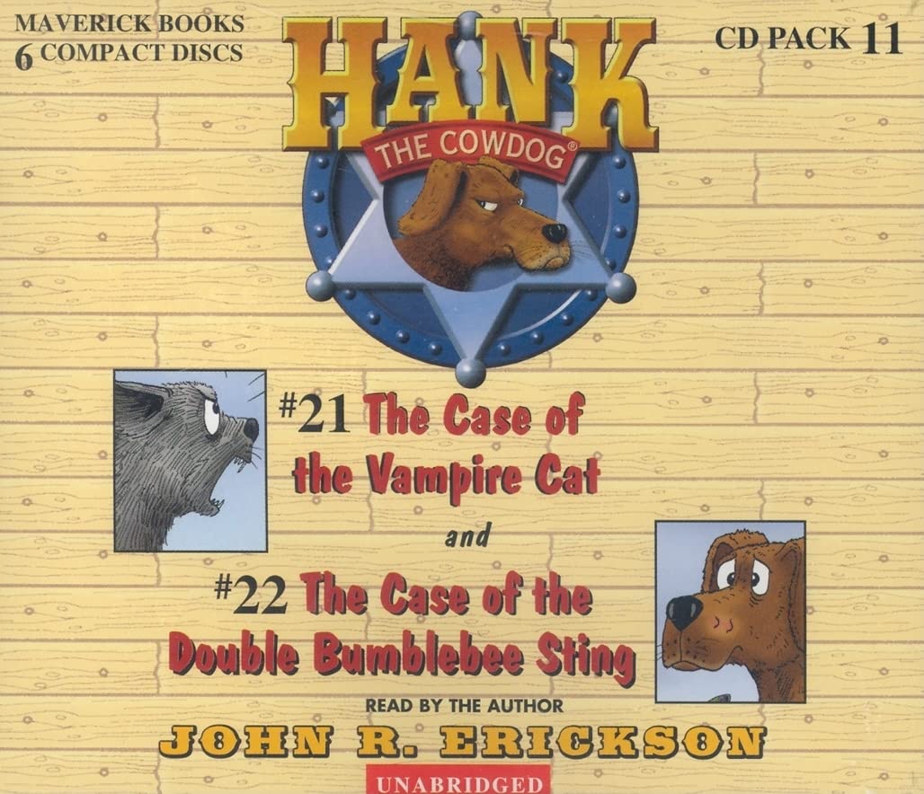 Hank the Cowdog: The Case of the Vampire Cat/The Case of the Double Bumblebee Sting: 21&22,New