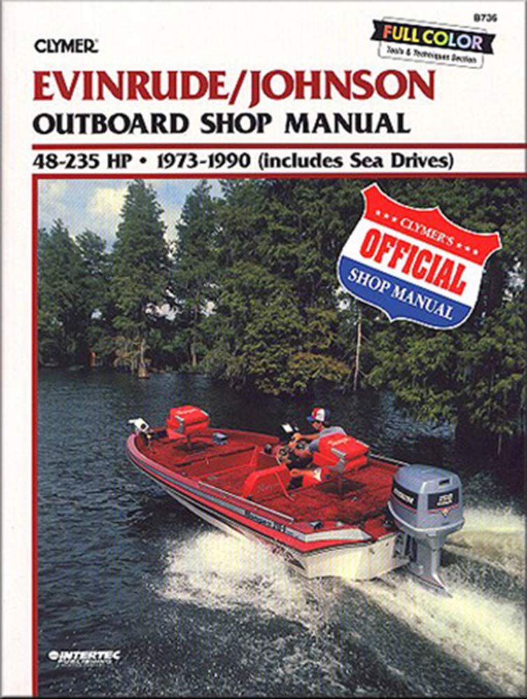 Evinrude/Johnson 48235 HP OB 7390 (Clymer Marine Repair Series),New