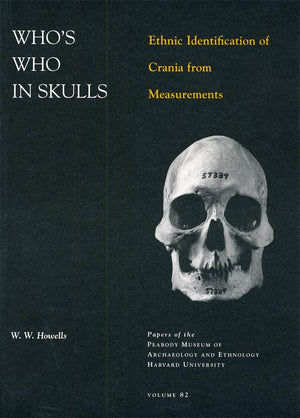 Who'S Who In Skulls: Ethnic Identification Of Crania From,Used