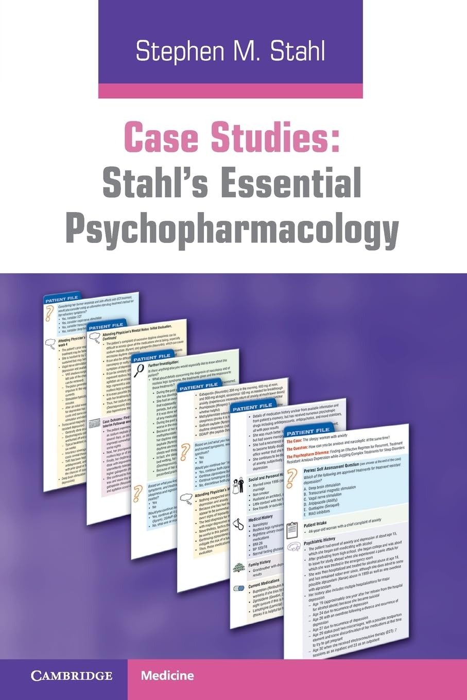 Case Studies: Stahl's Essential Psychopharmacology,Used