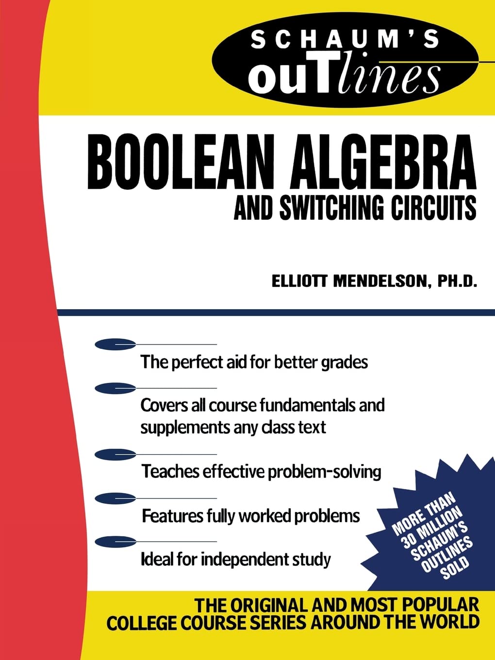 Schaum's Outline of Boolean Algebra and Switching Circuits,Used