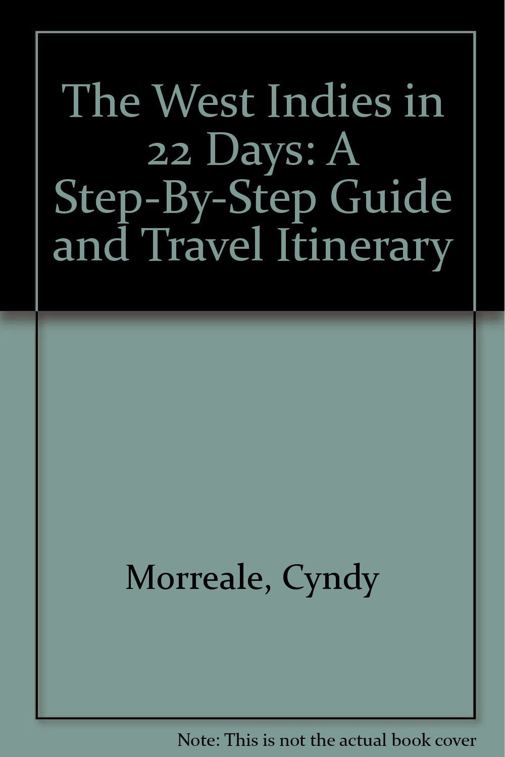 The West Indies in 22 Days: A StepByStep Guide and Travel Itinerary,Used