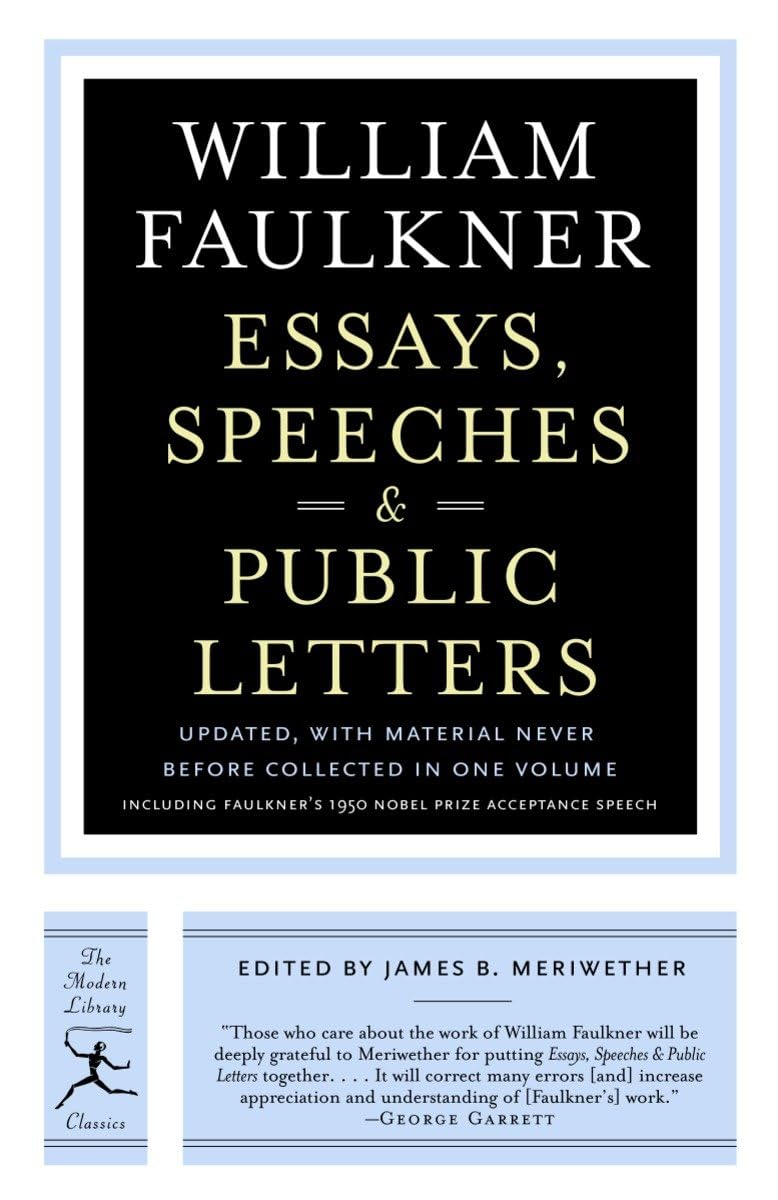 Essays, Speeches & Public Letters,Used
