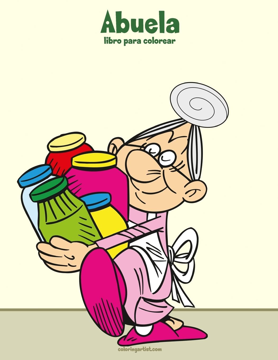 Abuela libro para colorear 1 (Spanish Edition),Used