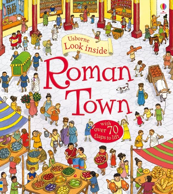 Look Inside Roman Town (Look Inside Board Books),Used